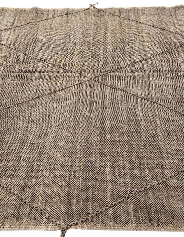 Detail image of  7' x 9' 9  Hand Knotted Moroccan Wool Rug