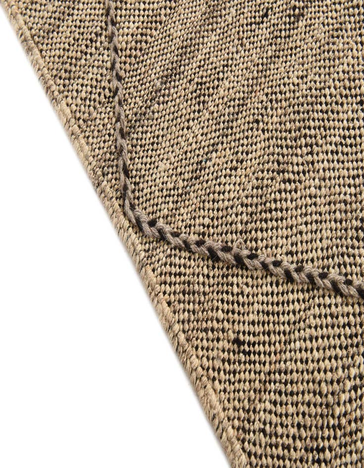 Detail image of  7' x 10'  Hand Knotted Moroccan Wool Rug