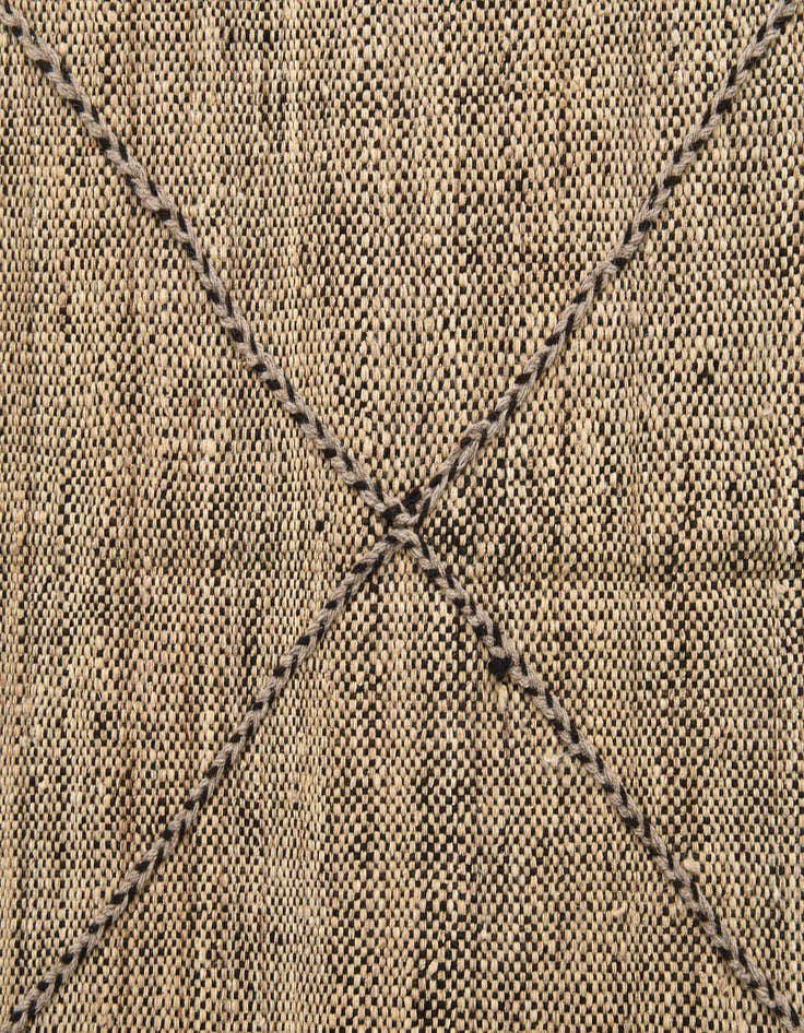 Detail image of  7' x 9' 6  Hand Knotted Moroccan Wool Rug
