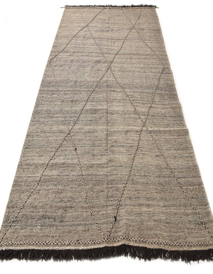 Detail image of  7' x 9' 9  Hand Knotted Moroccan Wool Rug