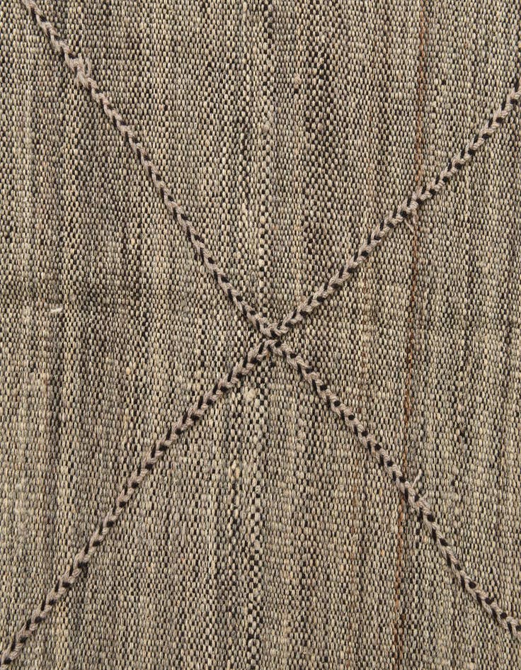 Detail image of  7' x 9' 9  Hand Knotted Moroccan Wool Rug