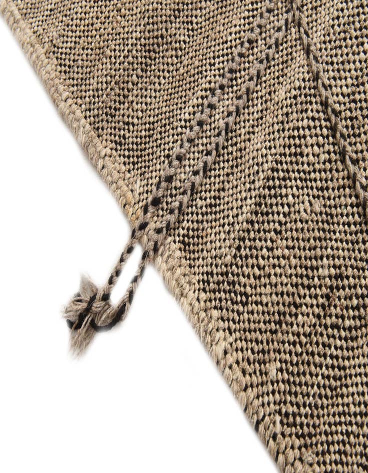 Detail image of  7' x 10'  Hand Knotted Moroccan Wool Rug