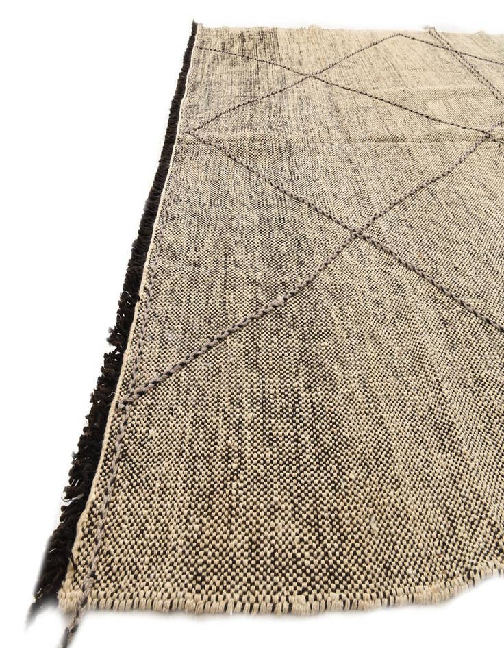 Detail image of  7' 5 x 9' 7  Hand Knotted Moroccan Wool Rug