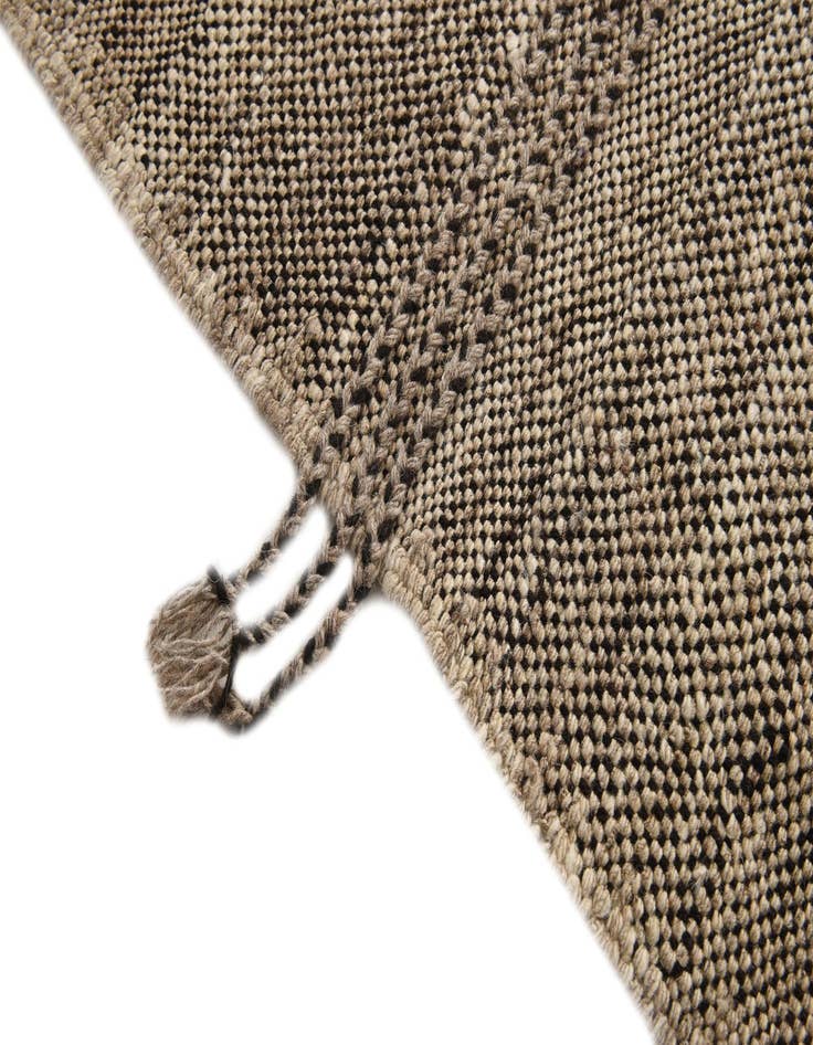 Detail image of  7' x 9' 7  Hand Knotted Moroccan Wool Rug