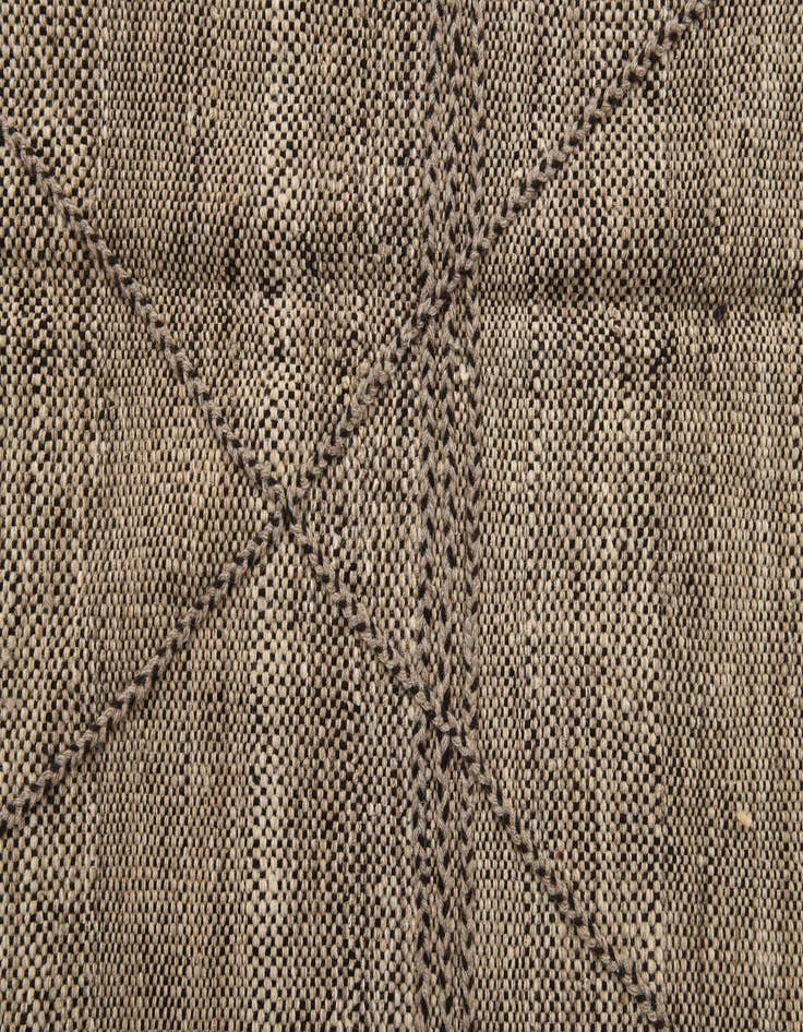 Detail image of  7' x 9' 7  Hand Knotted Moroccan Wool Rug