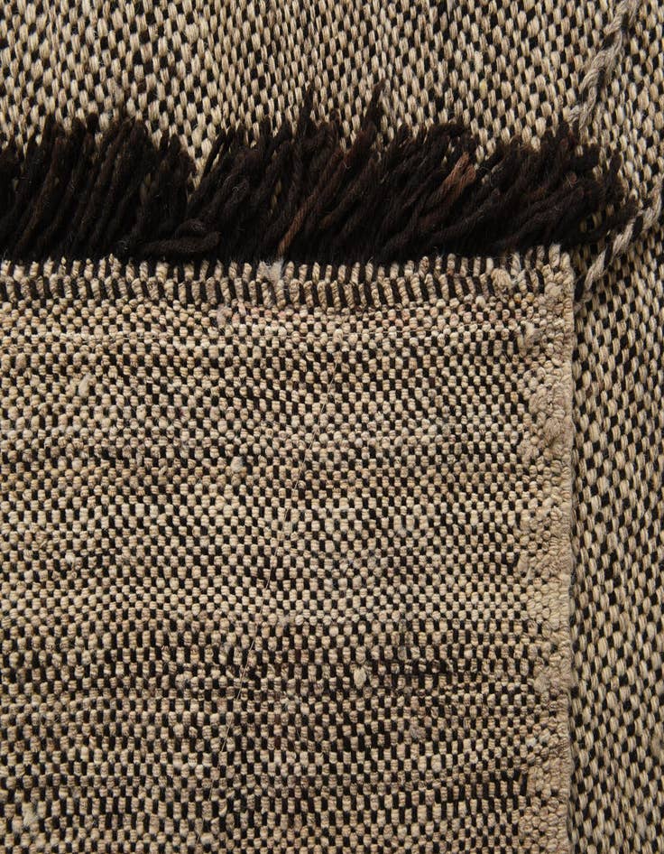 Detail image of  7' x 9' 7  Hand Knotted Moroccan Wool Rug