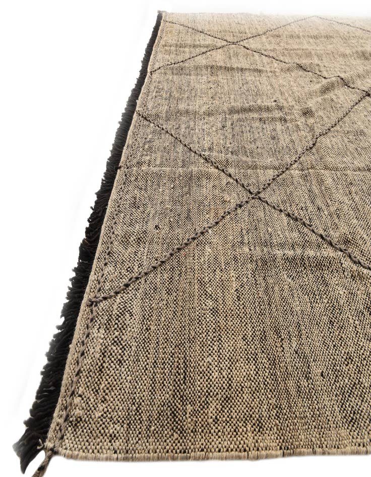 Detail image of  8' 6 x 9' 8  Hand Knotted Moroccan Wool Rug