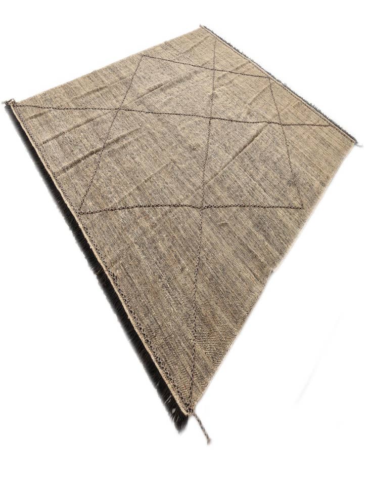 Detail image of  8' 4 x 10'  Hand Knotted Moroccan Wool Rug