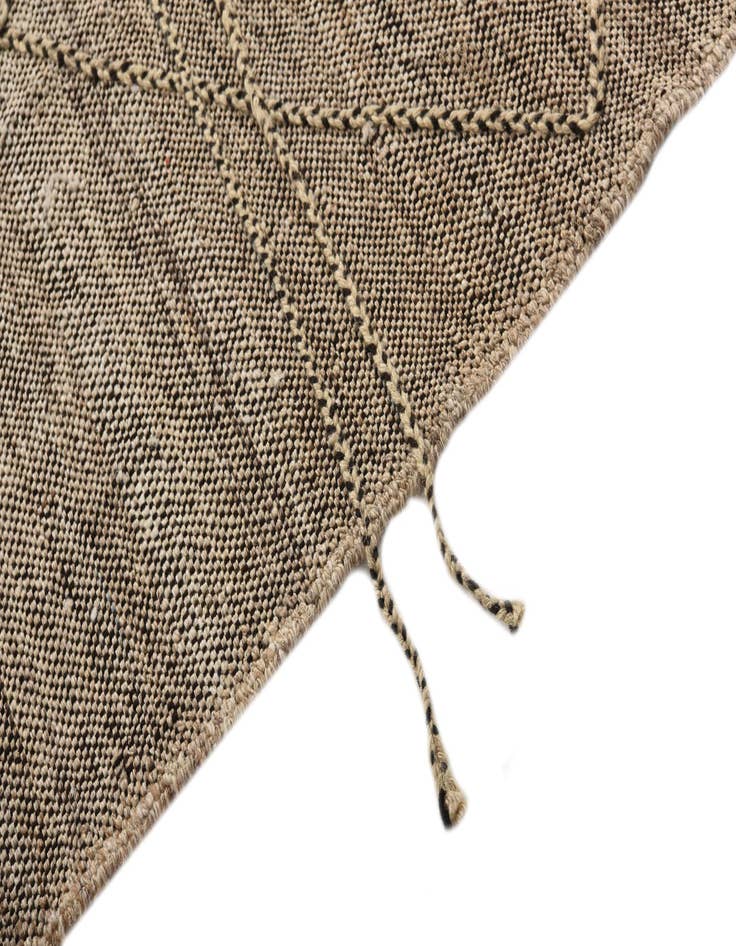 Detail image of  7' x 9' 7  Hand Knotted Moroccan Wool Rug