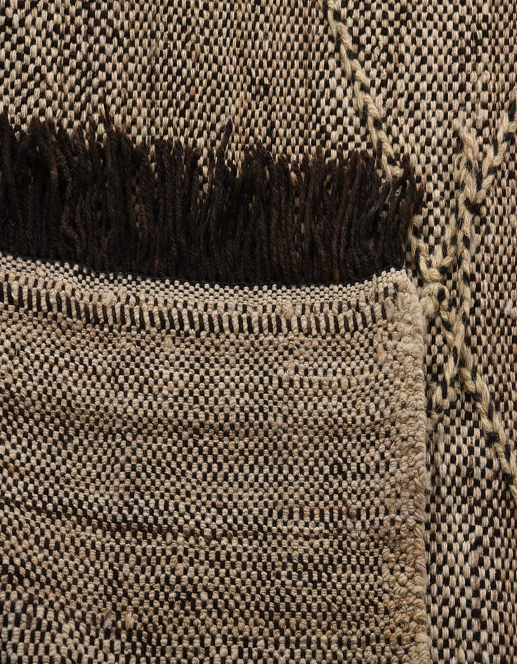 Detail image of  7' x 9' 7  Hand Knotted Moroccan Wool Rug