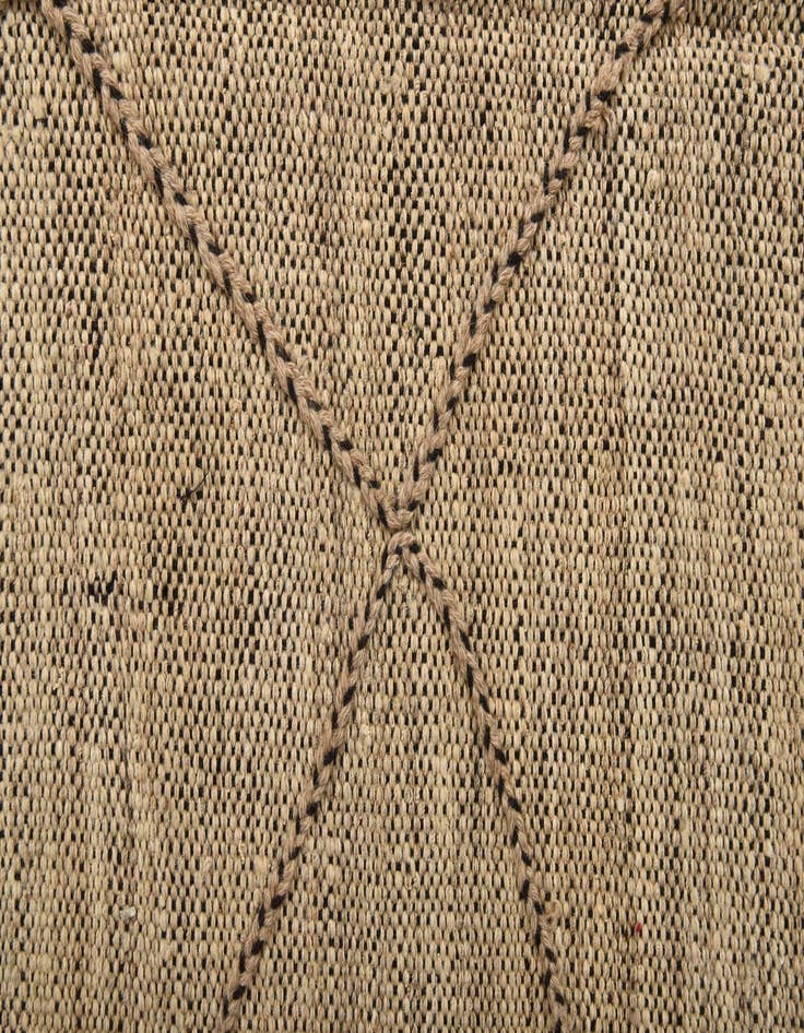 Detail image of  6' x 8'  Hand Knotted Moroccan Wool Rug