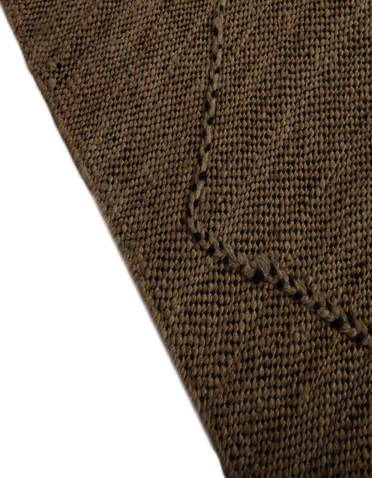 Detail image of  6' 1 x 7' 8  Hand Knotted Moroccan Wool Rug