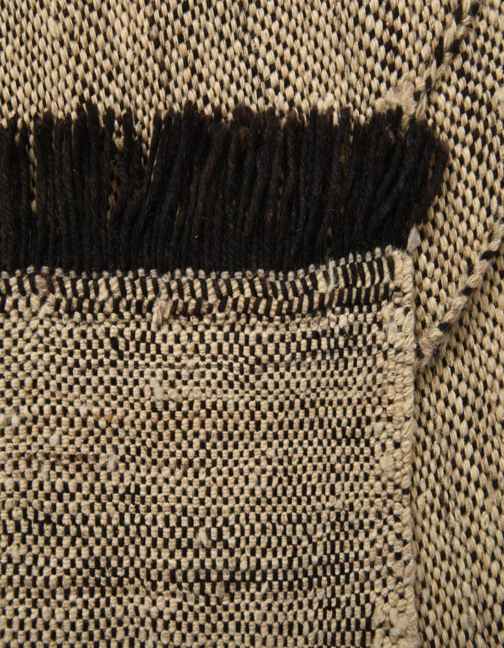 Detail image of  6' 10 x 9' 7  Hand Knotted Moroccan Wool Rug