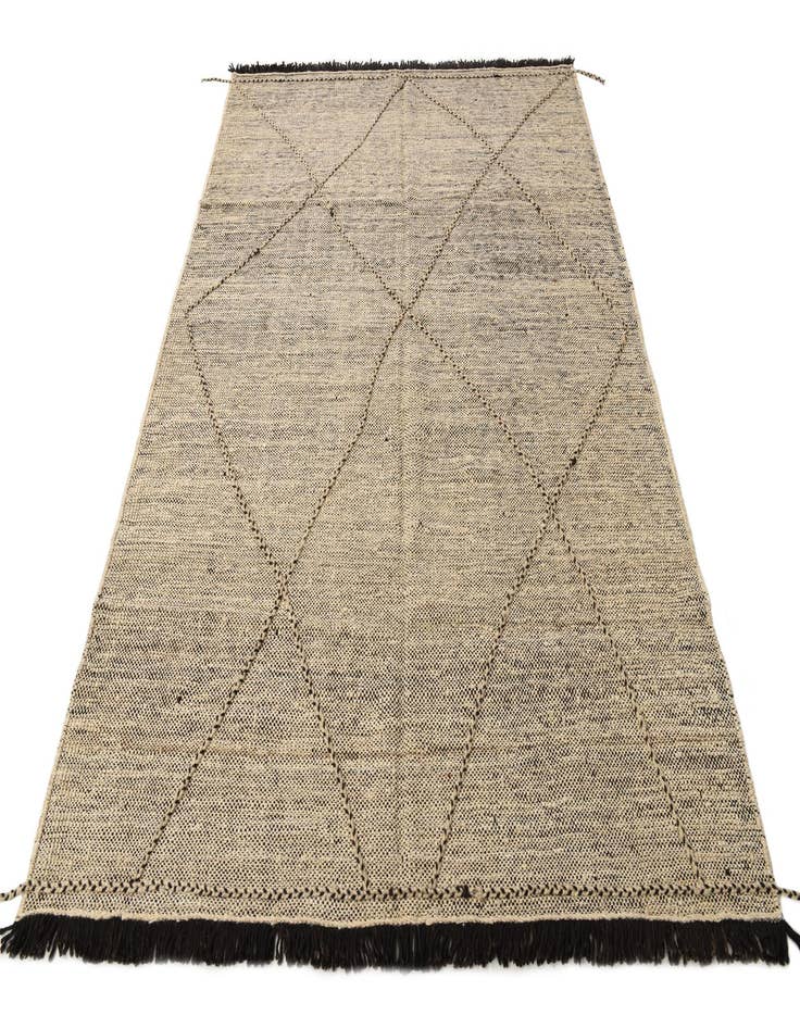 Detail image of  6' x 7' 10  Hand Knotted Moroccan Wool Rug