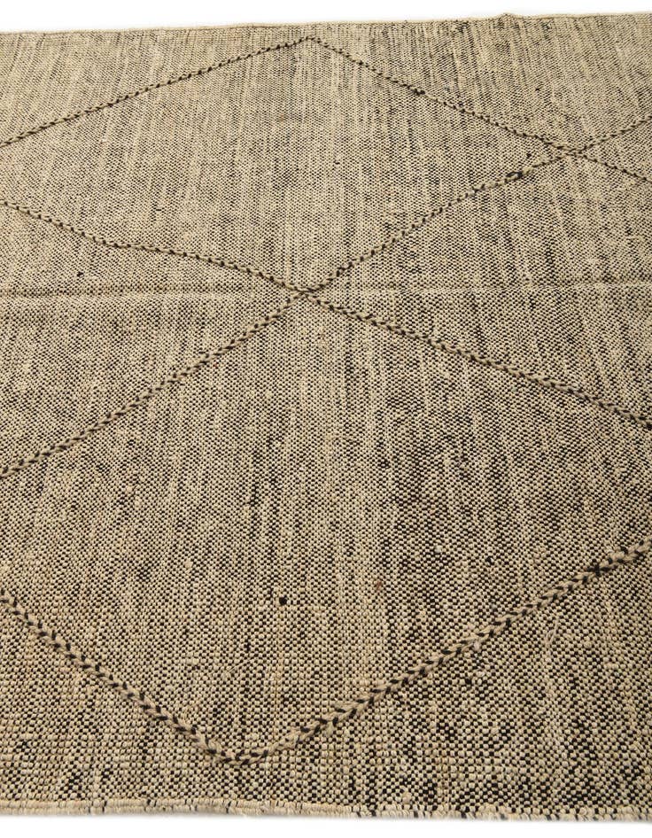 Detail image of  6' x 7' 10  Hand Knotted Moroccan Wool Rug