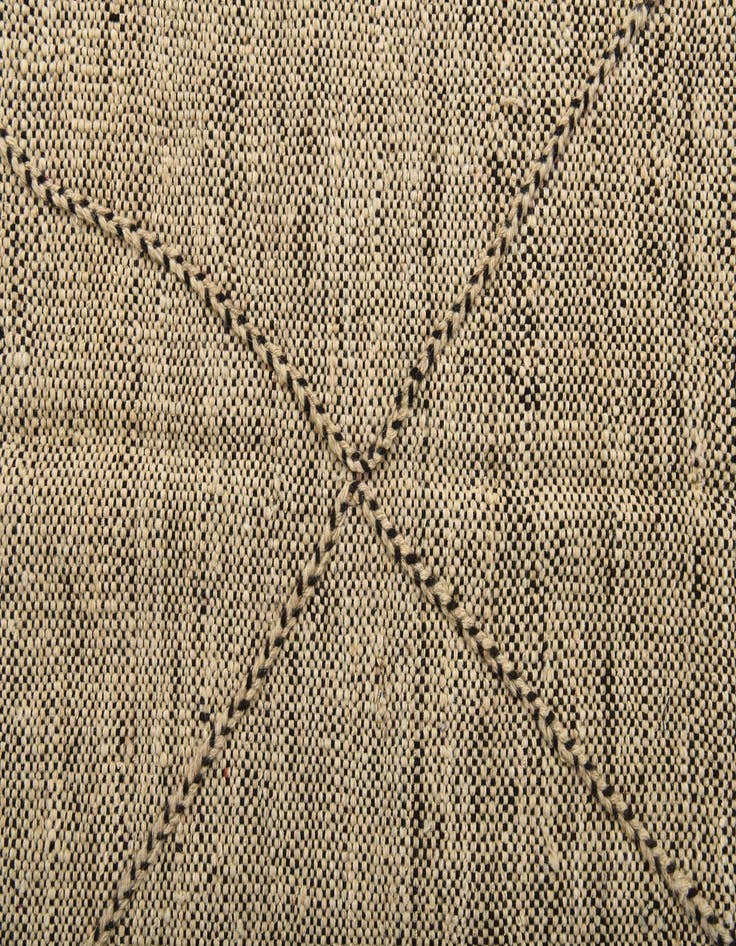 Detail image of  6' x 7' 10  Hand Knotted Moroccan Wool Rug