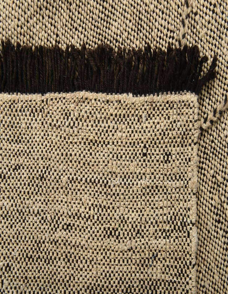 Detail image of  6' x 7' 10  Hand Knotted Moroccan Wool Rug