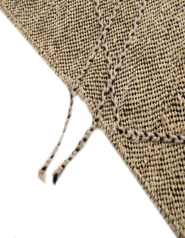 Detail image of  6' x 7' 5  Hand Knotted Moroccan Wool Rug