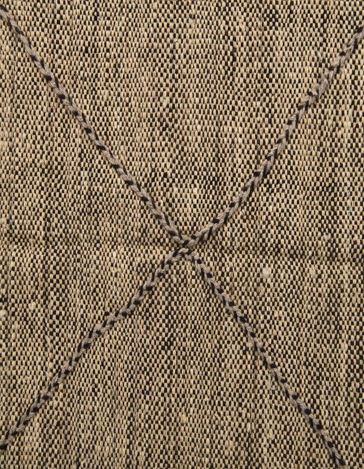 Detail image of  5' 10 x 7' 7  Hand Knotted Moroccan Wool Rug
