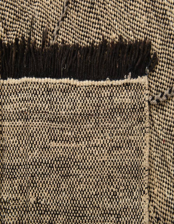 Detail image of  5' 10 x 7' 7  Hand Knotted Moroccan Wool Rug