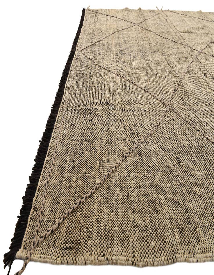 Detail image of  8' 8 x 9' 8  Hand Knotted Moroccan Wool Rug
