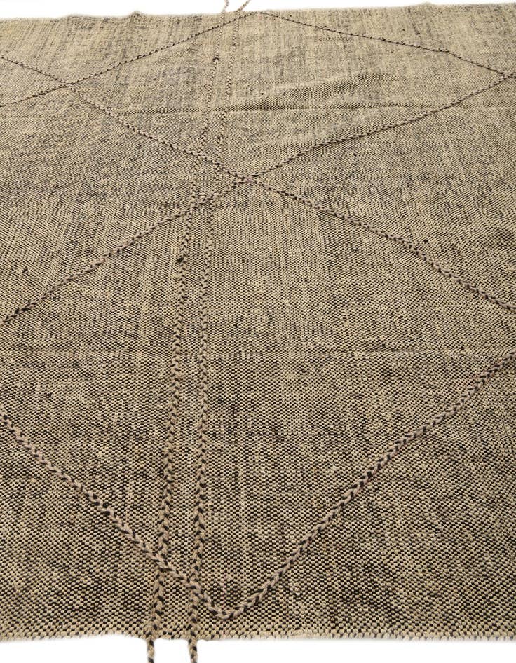 Detail image of  8' 8 x 9' 8  Hand Knotted Moroccan Wool Rug