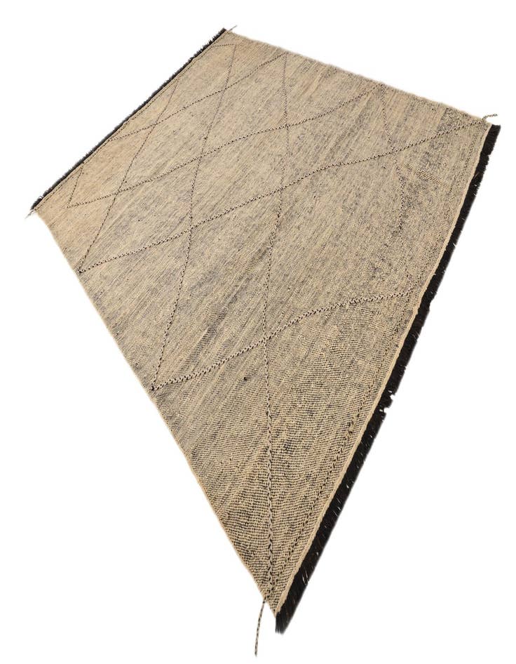 Detail image of  8' 3 x 9' 8  Hand Knotted Moroccan Wool Rug