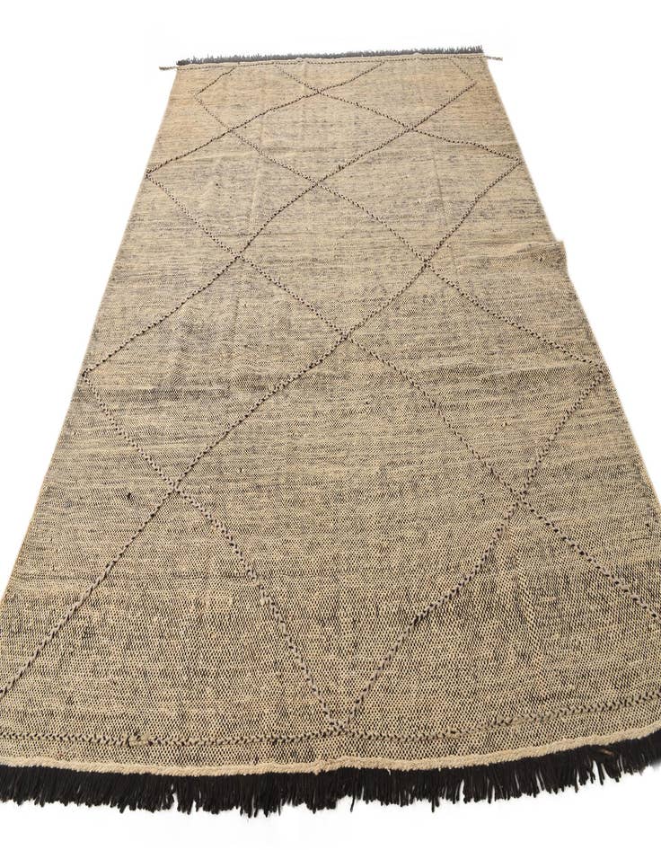 Detail image of  8' 3 x 9' 8  Hand Knotted Moroccan Wool Rug