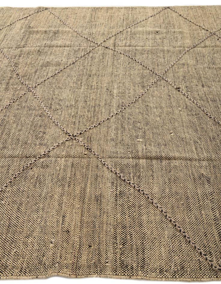 Detail image of  8' 3 x 9' 8  Hand Knotted Moroccan Wool Rug