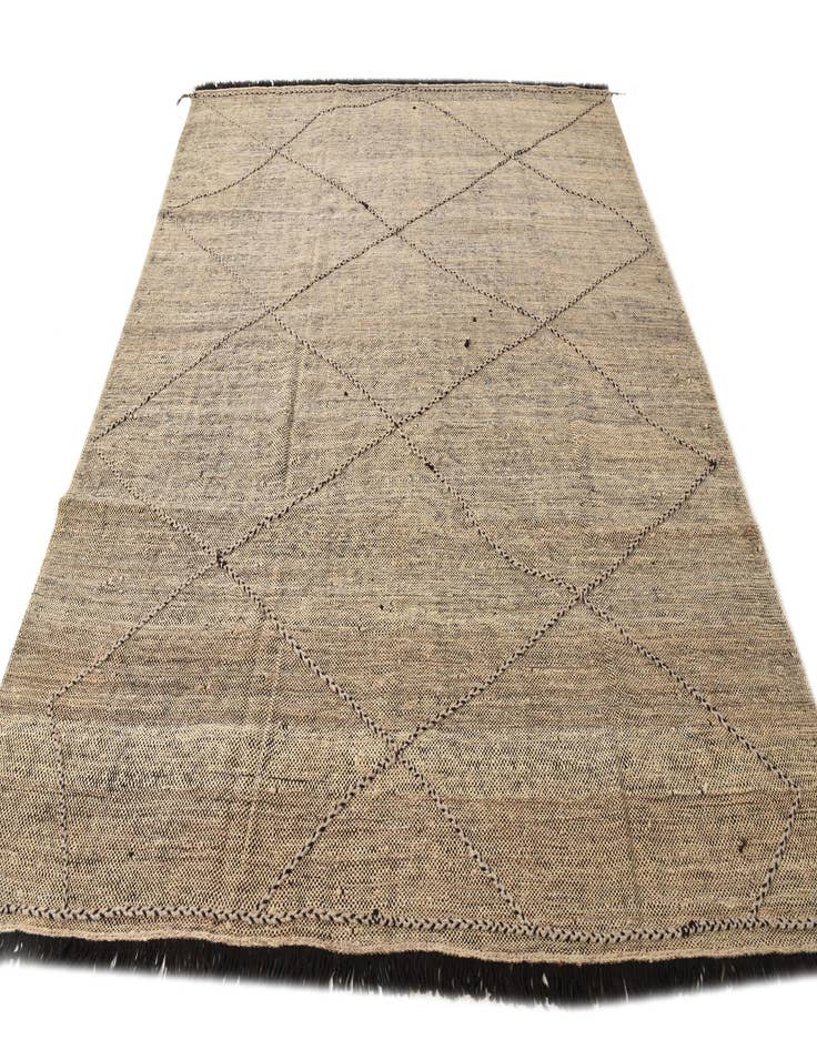 Detail image of  8' 6 x 9' 8  Hand Knotted Moroccan Wool Rug