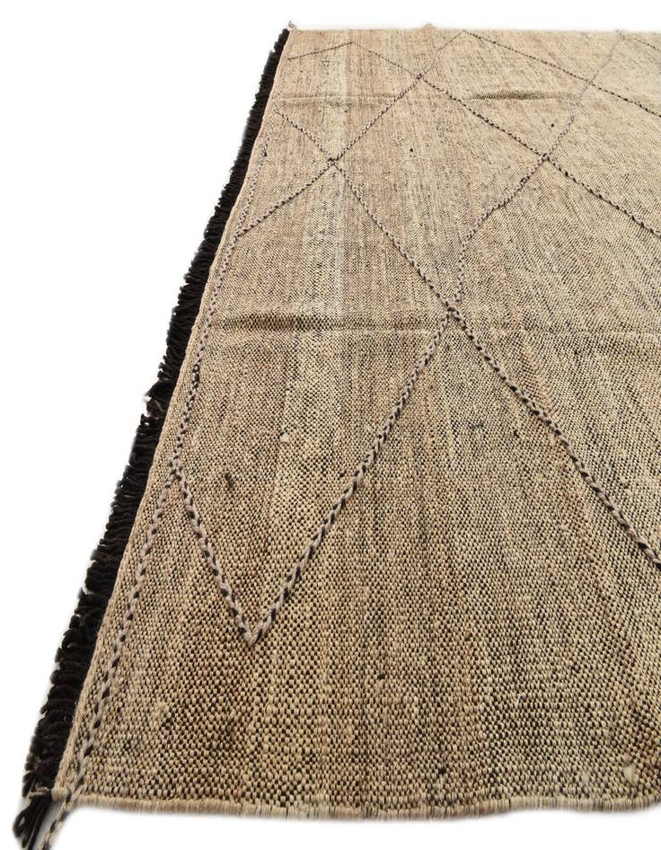 Detail image of  8' 6 x 9' 8  Hand Knotted Moroccan Wool Rug