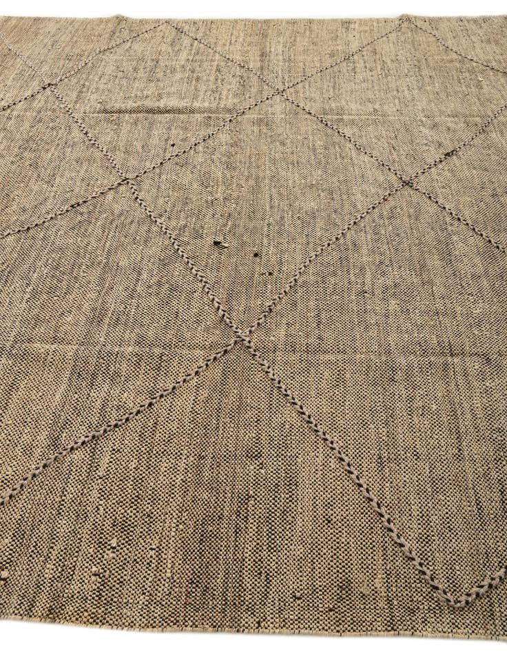 Detail image of  8' 6 x 9' 8  Hand Knotted Moroccan Wool Rug