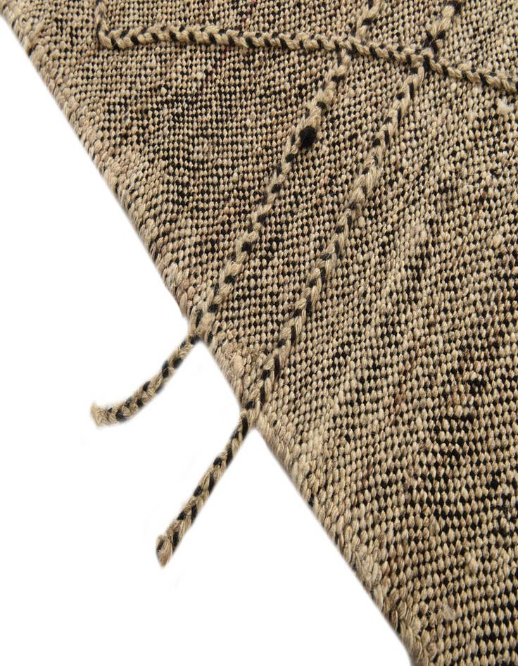 Detail image of  7' x 9' 7  Hand Knotted Moroccan Wool Rug