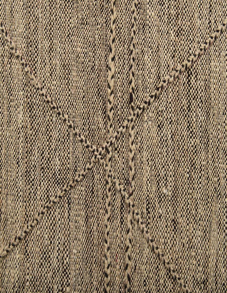Detail image of  7' x 9' 7  Hand Knotted Moroccan Wool Rug