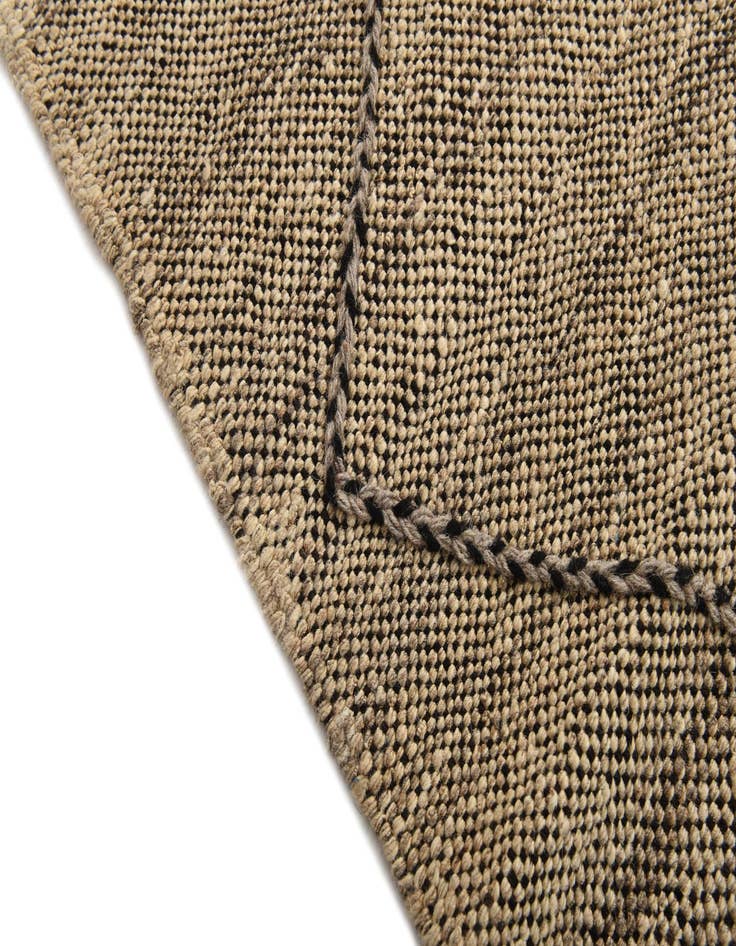 Detail image of  7' x 10'  Hand Knotted Moroccan Wool Rug