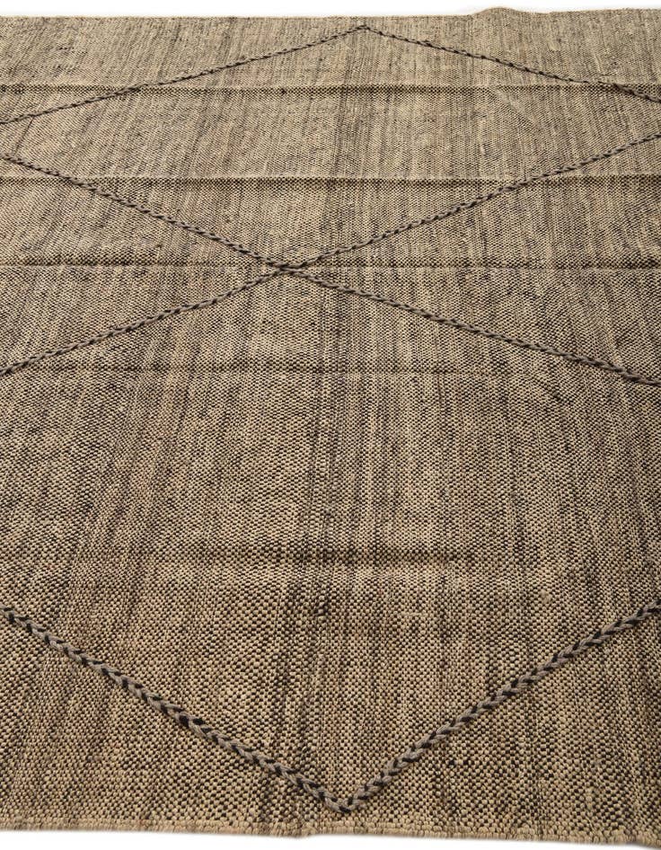 Detail image of  7' 1 x 9' 8  Hand Knotted Moroccan Wool Rug