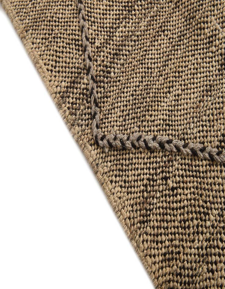 Detail image of  7' 1 x 9' 8  Hand Knotted Moroccan Wool Rug