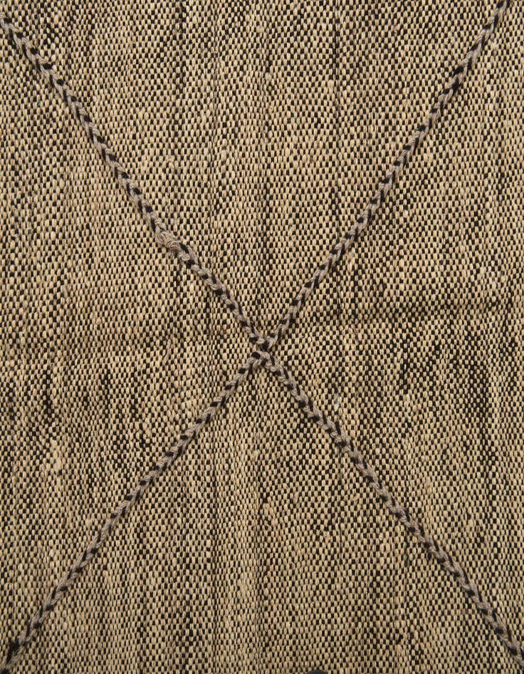 Detail image of  7' 4 x 9' 7  Hand Knotted Moroccan Wool Rug