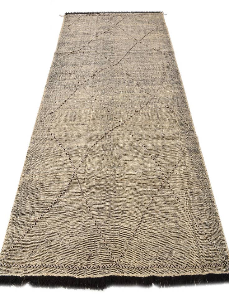 Detail image of  7' x 9' 6  Hand Knotted Moroccan Wool Rug