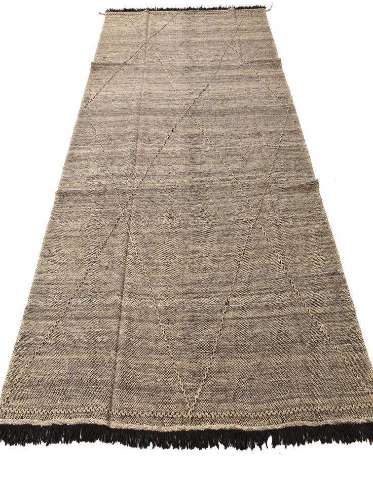 Detail image of  7' x 9' 9  Hand Knotted Moroccan Wool Rug