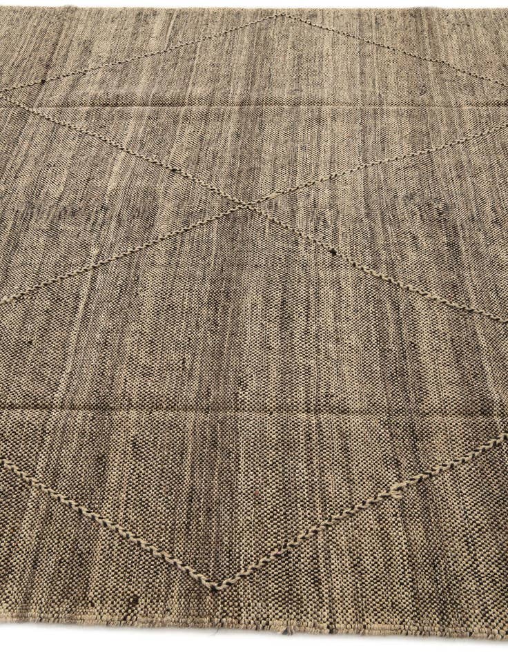 Detail image of  7' x 9' 9  Hand Knotted Moroccan Wool Rug