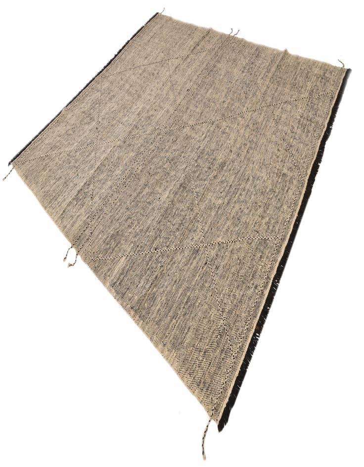 Detail image of  8' 8 x 9' 6  Hand Knotted Moroccan Wool Rug