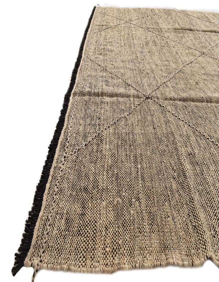 Detail image of  8' 8 x 9' 6  Hand Knotted Moroccan Wool Rug