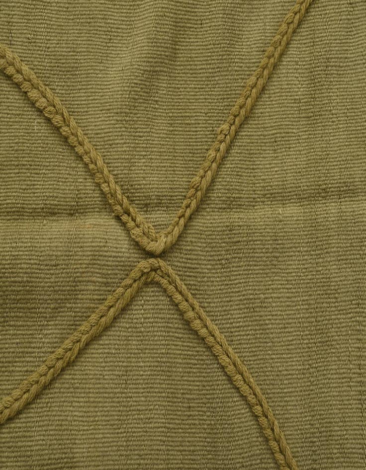 Detail image of  5' 10 x 7' 6  Hand Knotted Moroccan Wool Rug