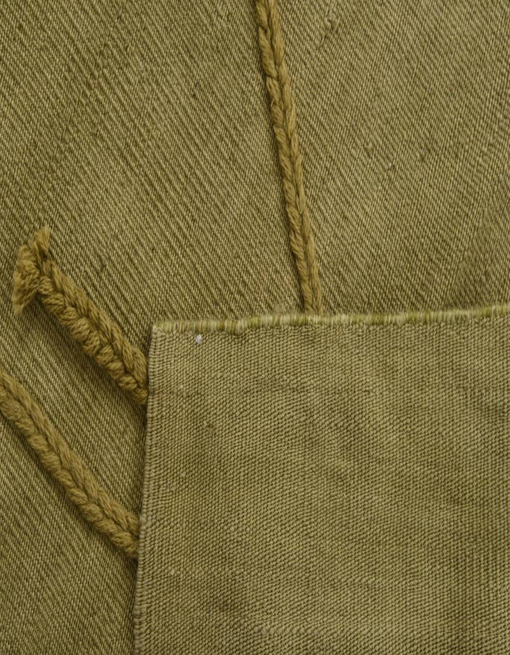 Detail image of  5' 10 x 7' 6  Hand Knotted Moroccan Wool Rug