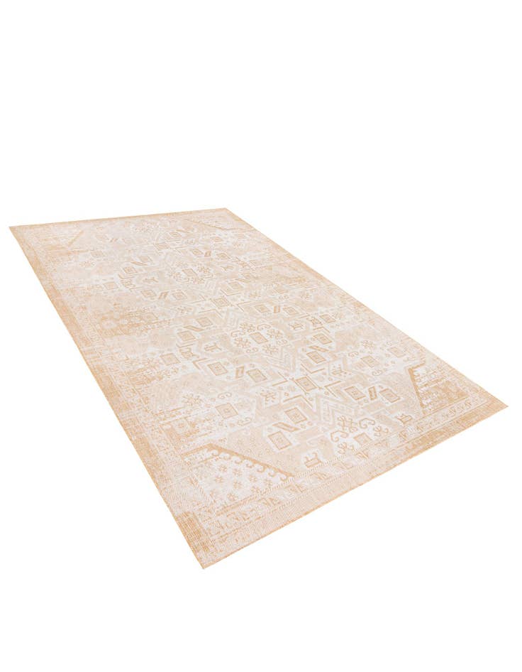 Detail image of  10' x 14'  Washable Aztec Indoor / Outdoor Rug