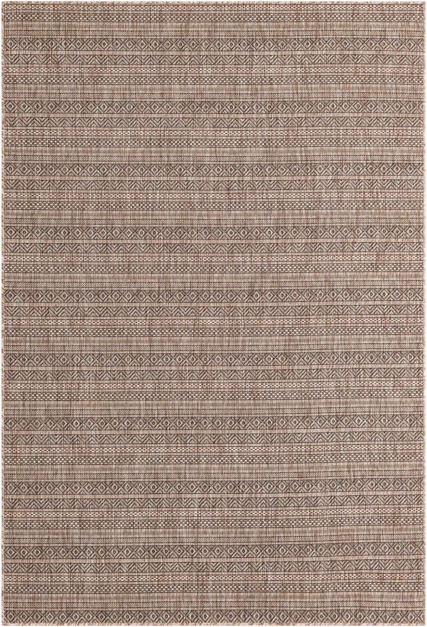  6' x 9'  Washable Ribbon Indoor / Outdoor Rug