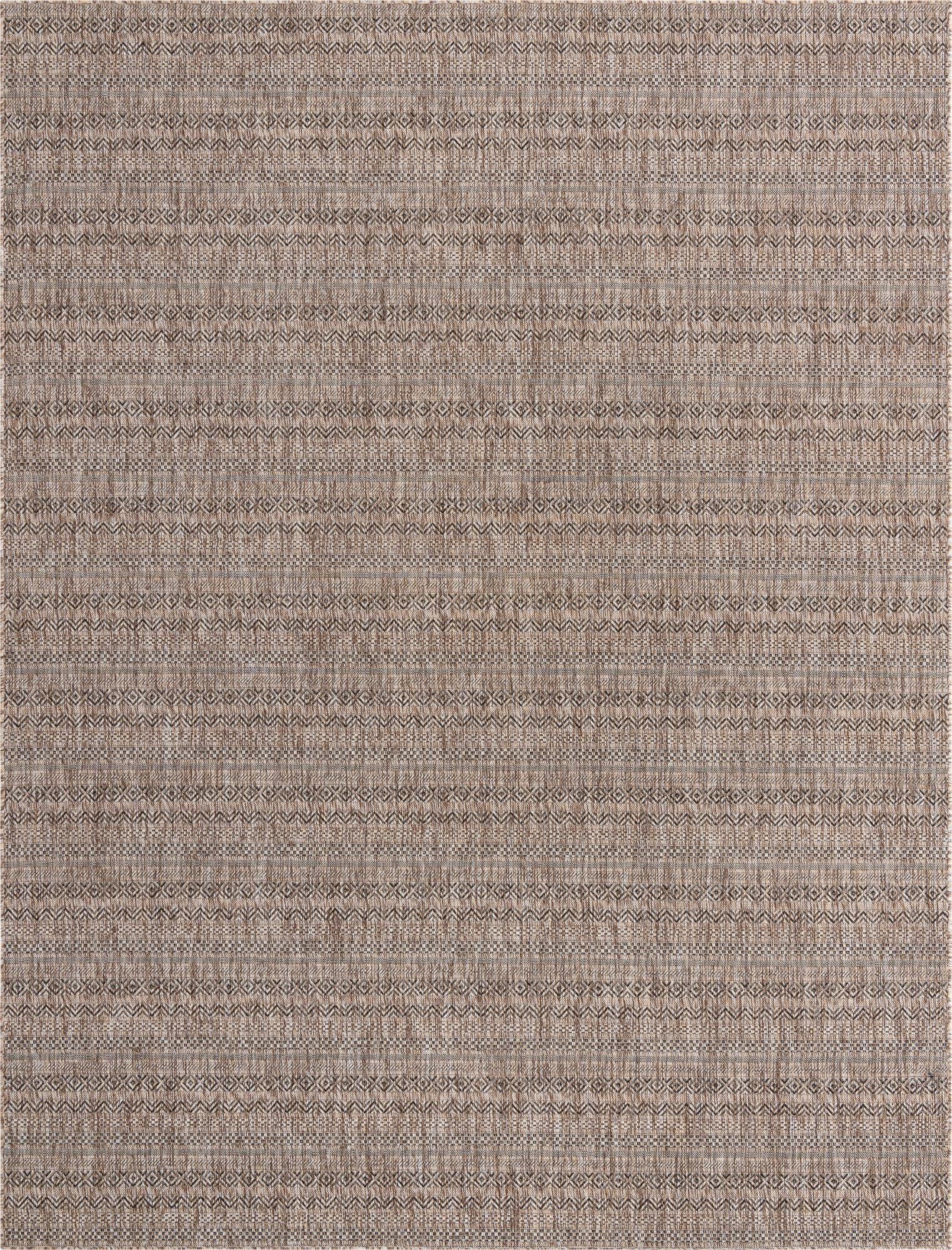  9' x 12'  Washable Ribbon Indoor / Outdoor Rug