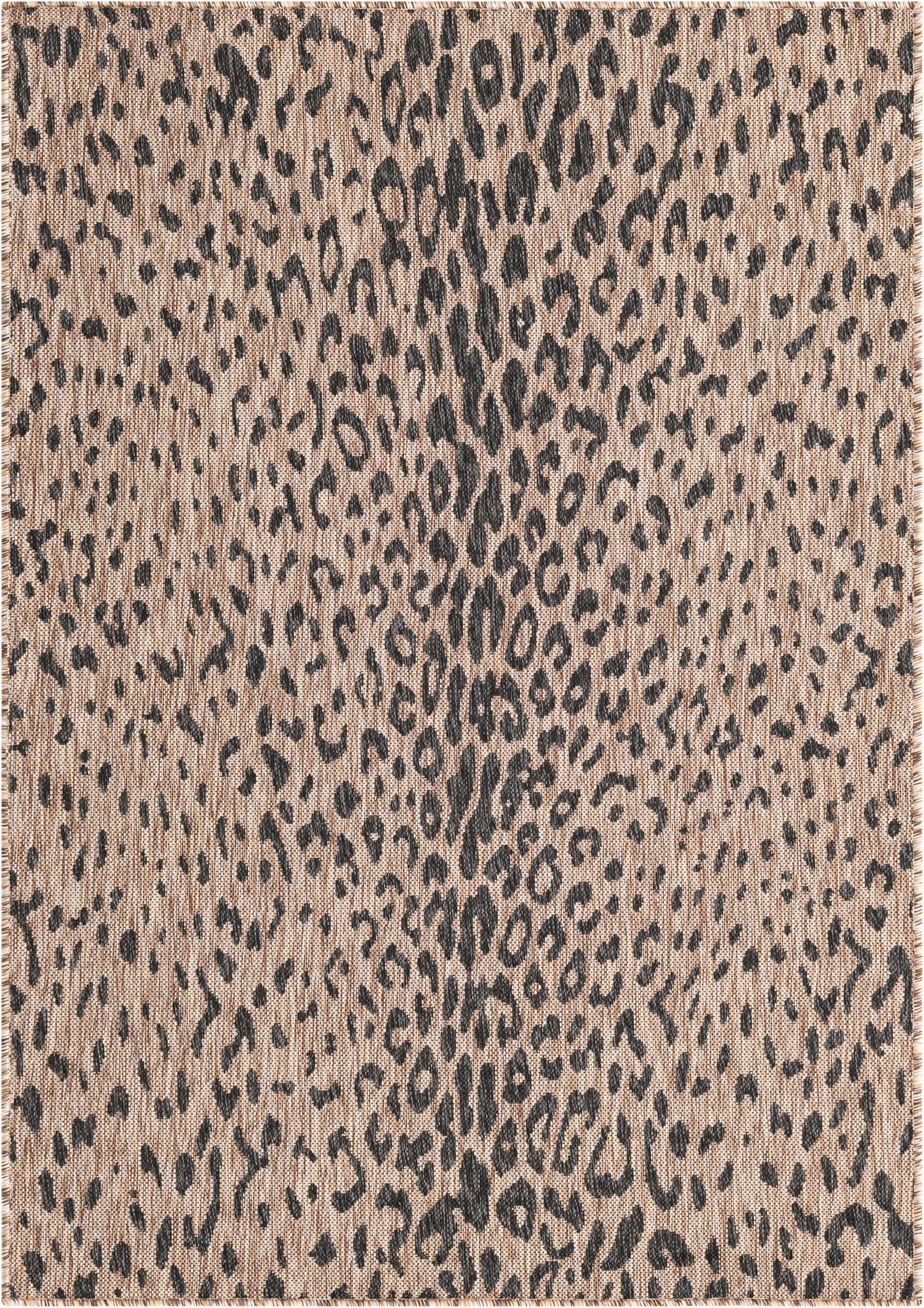  4' x 6'  Washable Safari Indoor / Outdoor Rug