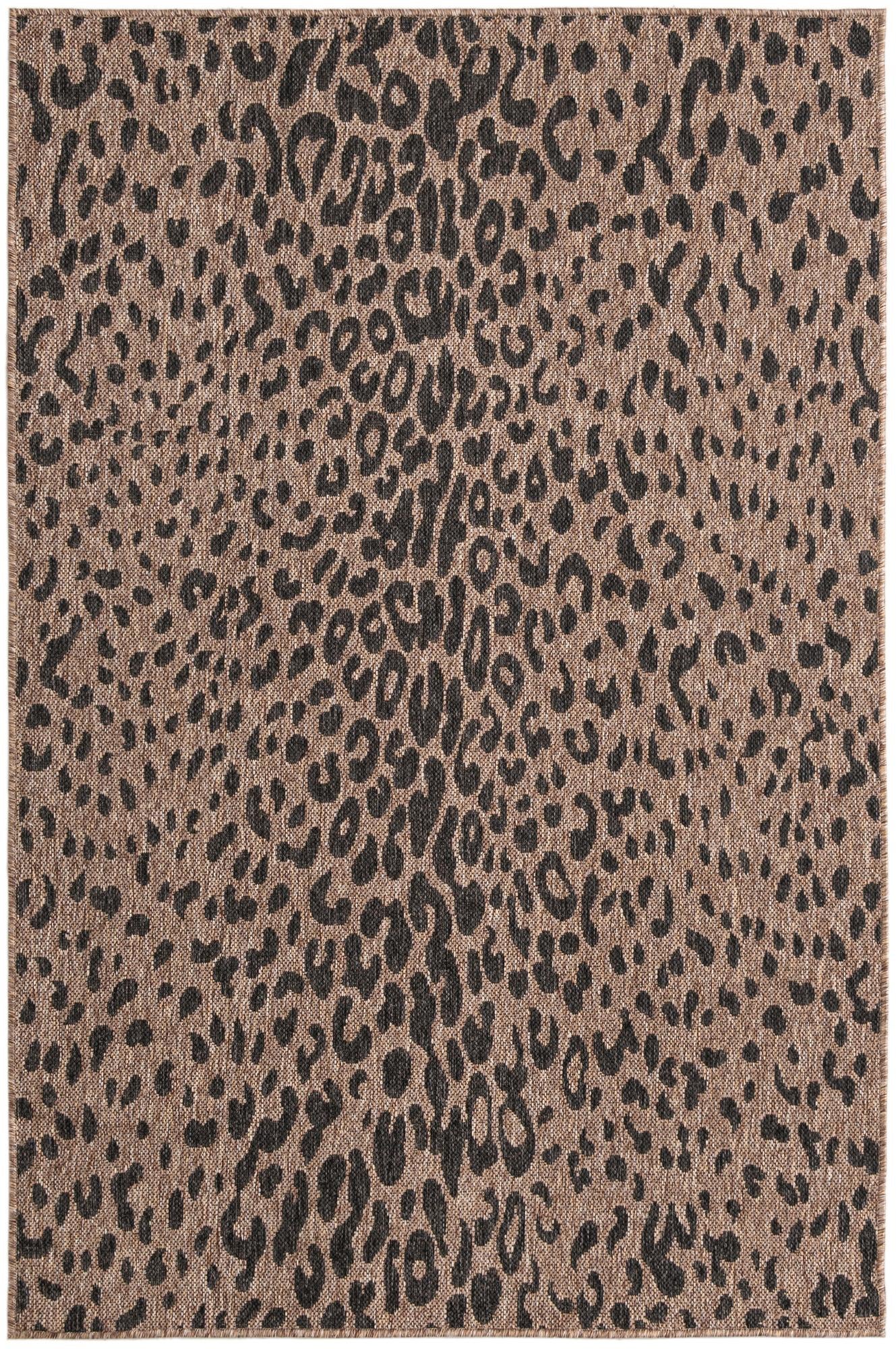  4' x 6'  Washable Safari Indoor / Outdoor Rug